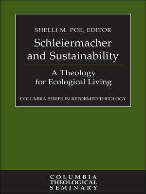 cover image of Schleiermacher and Sustainability
